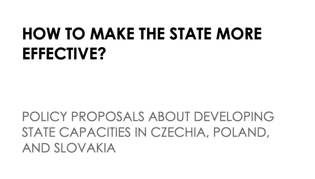 How to make the state more effective?